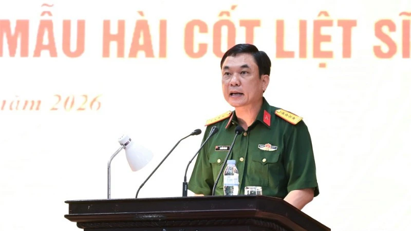 Hội nghị rút kinh nghiệm trong tổ chức lấy mẫu, bàn giao mẫu hài cốt liệt sĩ để giám định ADN Hội nghị rút kinh nghiệm trong tổ chức lấy mẫu, bàn giao mẫu hài cốt liệt sĩ để giám định ADN