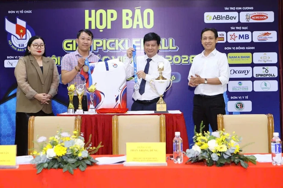 Hội Nhà báo Việt Nam khởi động Giải Pickleball 2026 dành cho người làm báo Hội Nhà báo Việt Nam khởi động Giải Pickleball 2026 dành cho người làm báo