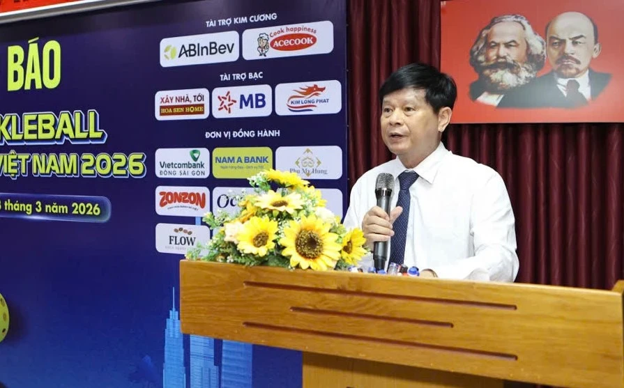 Hội Nhà báo Việt Nam khởi động Giải Pickleball 2026 dành cho người làm báo Hội Nhà báo Việt Nam khởi động Giải Pickleball 2026 dành cho người làm báo