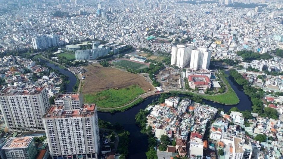 Hồi sinh rạch Xuyên Tâm: Áp lực mặt bằng đè nặng tiến độ Hồi sinh rạch Xuyên Tâm: Áp lực mặt bằng đè nặng tiến độ