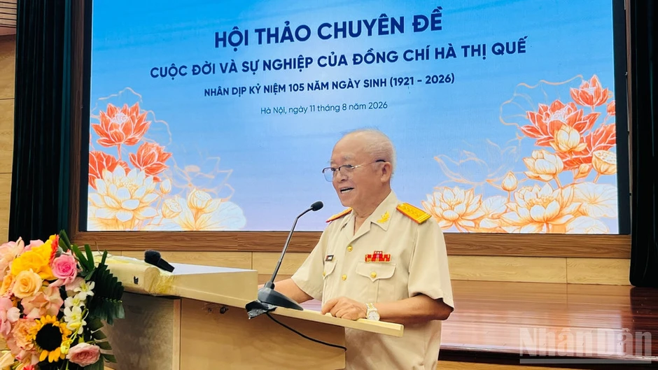Hội thảo chuyên đề “Cuộc đời và sự nghiệp của đồng chí Hà Thị Quế” Hội thảo chuyên đề “Cuộc đời và sự nghiệp của đồng chí Hà Thị Quế”