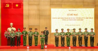 Hội thao Công an nhân dân hướng tới các bài thi sát thực tiễn