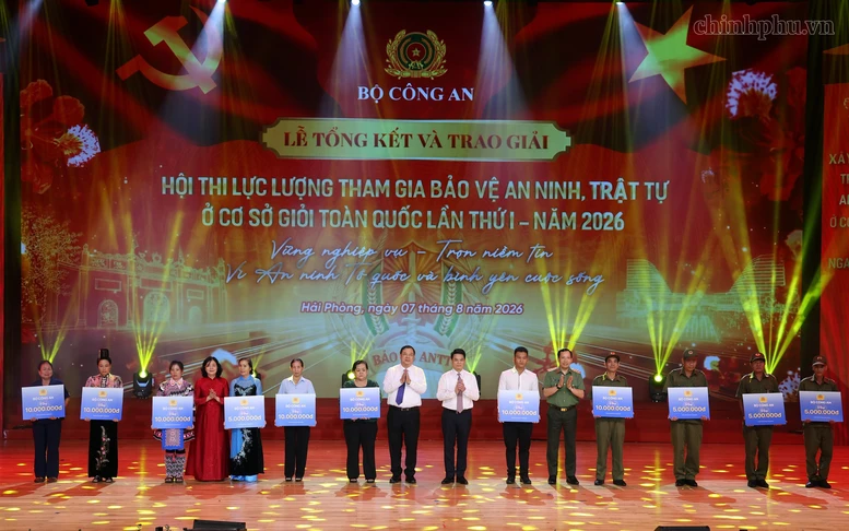 Hội thi an ninh, trật tự ở cơ sở giỏi toàn quốc lần thứ I năm 2026 thành công tốt đẹp Hội thi an ninh, trật tự ở cơ sở giỏi toàn quốc lần thứ I năm 2026 thành công tốt đẹp