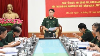 Hội thi Thợ giỏi ngành cơ khí toàn quân lần thứ VI, năm 2026