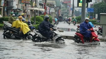 Hôm nay 23-9, dự báo Nam bộ mưa lớn, TPHCM đề phòng ngập