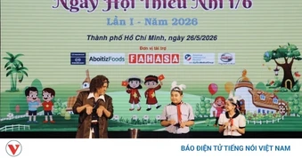 Hơn 1 tỷ đồng chăm lo cho trẻ em tại TP.HCM dịp Tết thiếu nhi 1/6