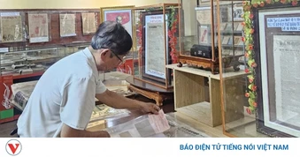 Hơn 200 kỷ vật bầu cử vô giá của người cựu chiến binh tại TP.HCM
