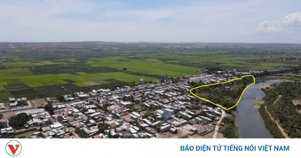 Hơn 300 hộ đồng bào Chăm ven sông Luỹ sống trong thấp thỏm
