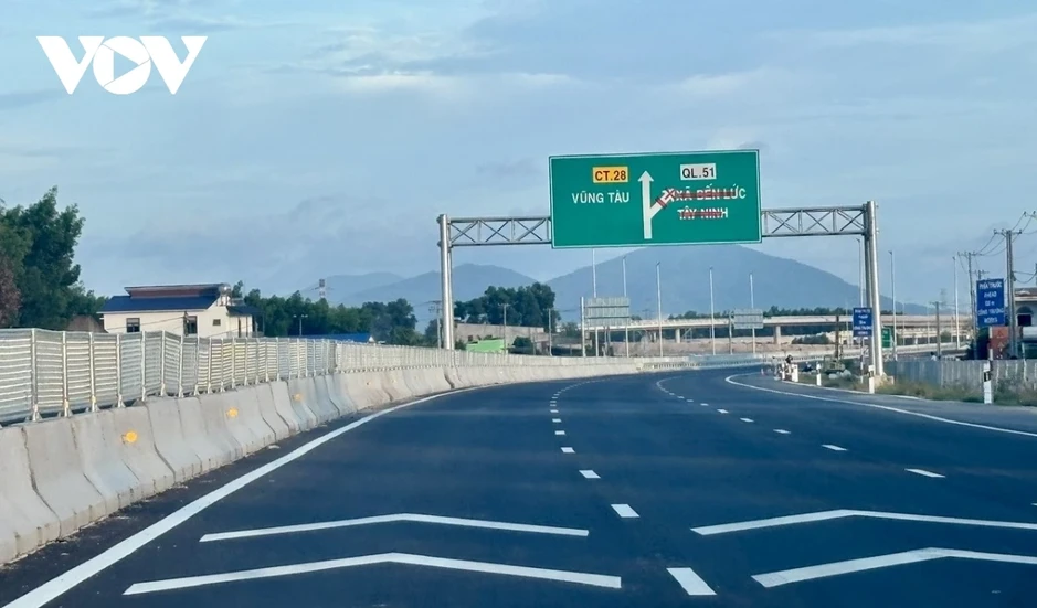 Hơn 37km cao tốc Biên Hòa - Vũng Tàu đã đưa vào khai thác tạm