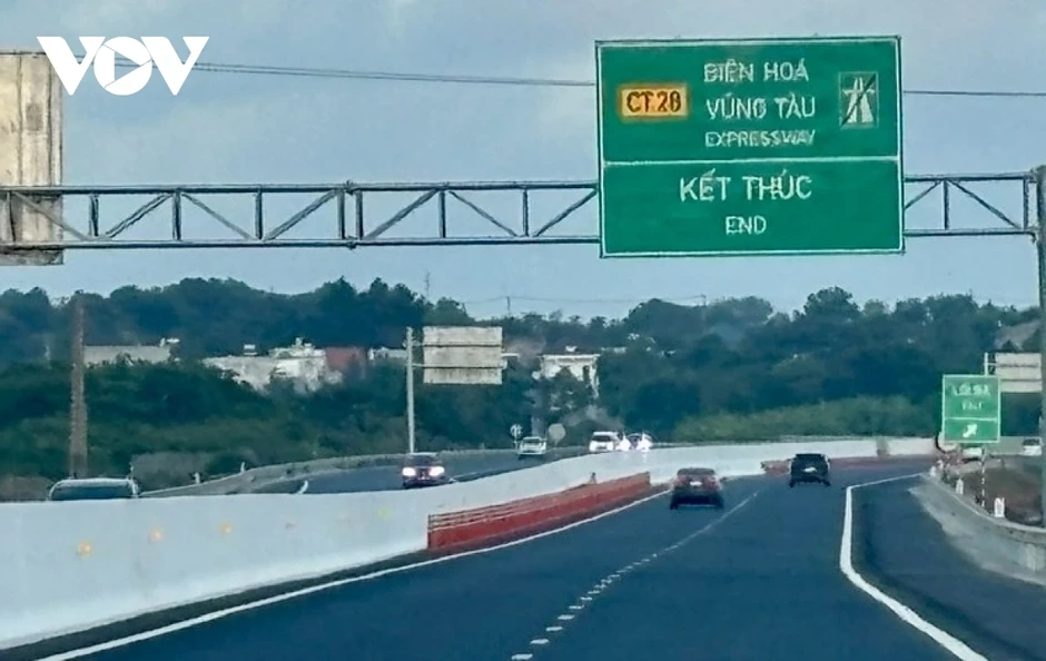 Hơn 37km cao tốc Biên Hòa - Vũng Tàu đã đưa vào khai thác tạm