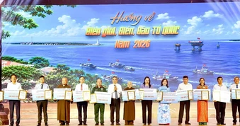 Hơn 55 tỷ đồng đóng góp Quỹ “Vì biển đảo quê hương - Vì tuyến đầu Tổ quốc”