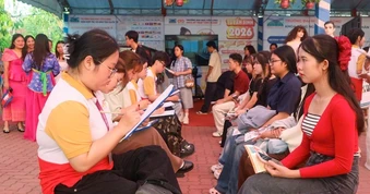 Hơn 7.000 học sinh trải nghiệm tại Trường Đại học Cửu Long trong ngày 22-3