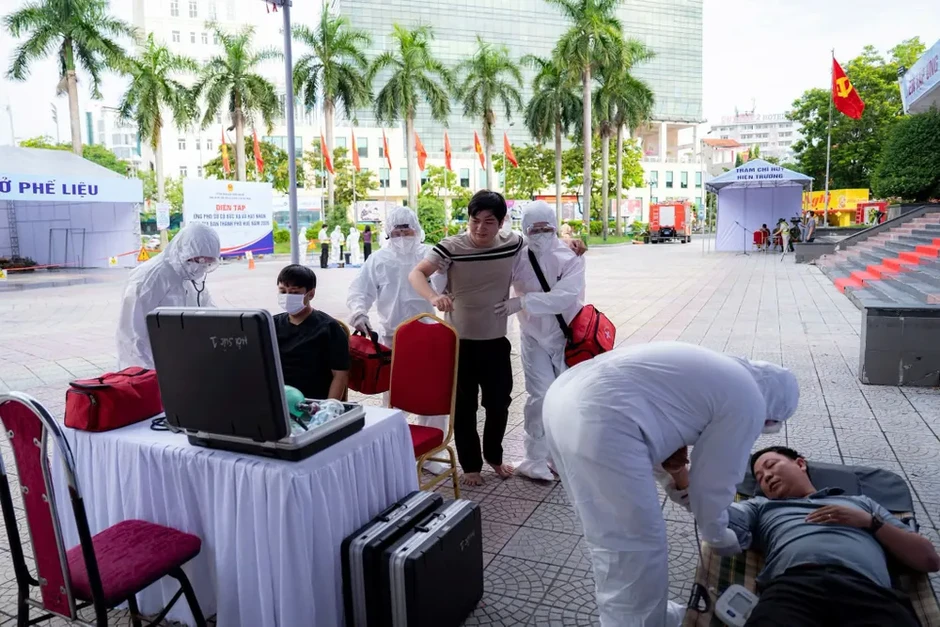 Huế diễn tập ứng phó sự cố mất nguồn phóng xạ Cs-137 Huế diễn tập ứng phó sự cố mất nguồn phóng xạ Cs-137