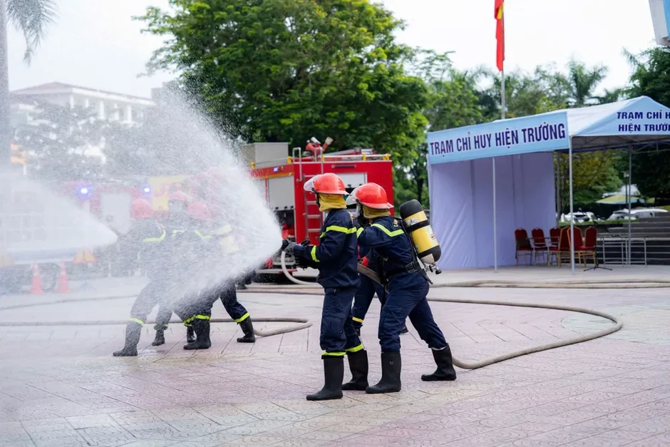 Huế diễn tập ứng phó sự cố mất nguồn phóng xạ Cs-137 Huế diễn tập ứng phó sự cố mất nguồn phóng xạ Cs-137