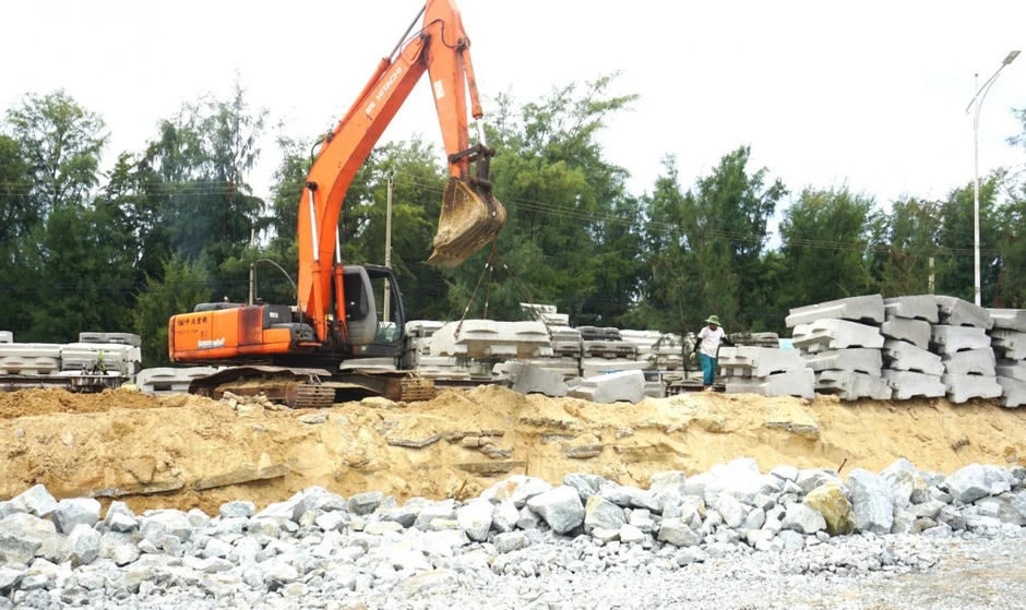 Huế xây dựng đê ngầm, kè bảo vệ bãi biển Thuận An Huế xây dựng đê ngầm, kè bảo vệ bãi biển Thuận An