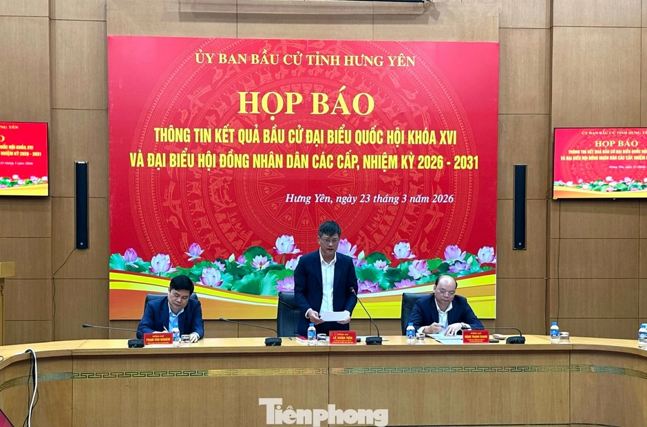 Hưng Yên công bố danh sách người trúng cử đại biểu Quốc hội và HĐND