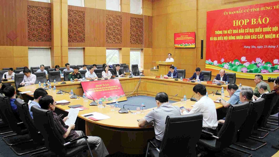 Hưng Yên công bố danh sách người trúng cử đại biểu Quốc hội và HĐND