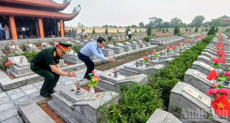 Hưng Yên đẩy nhanh tiến độ lấy mẫu hài cốt liệt sĩ Hưng Yên đẩy nhanh tiến độ lấy mẫu hài cốt liệt sĩ