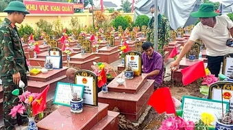 Hưng Yên đẩy nhanh tiến độ lấy mẫu hài cốt liệt sĩ
