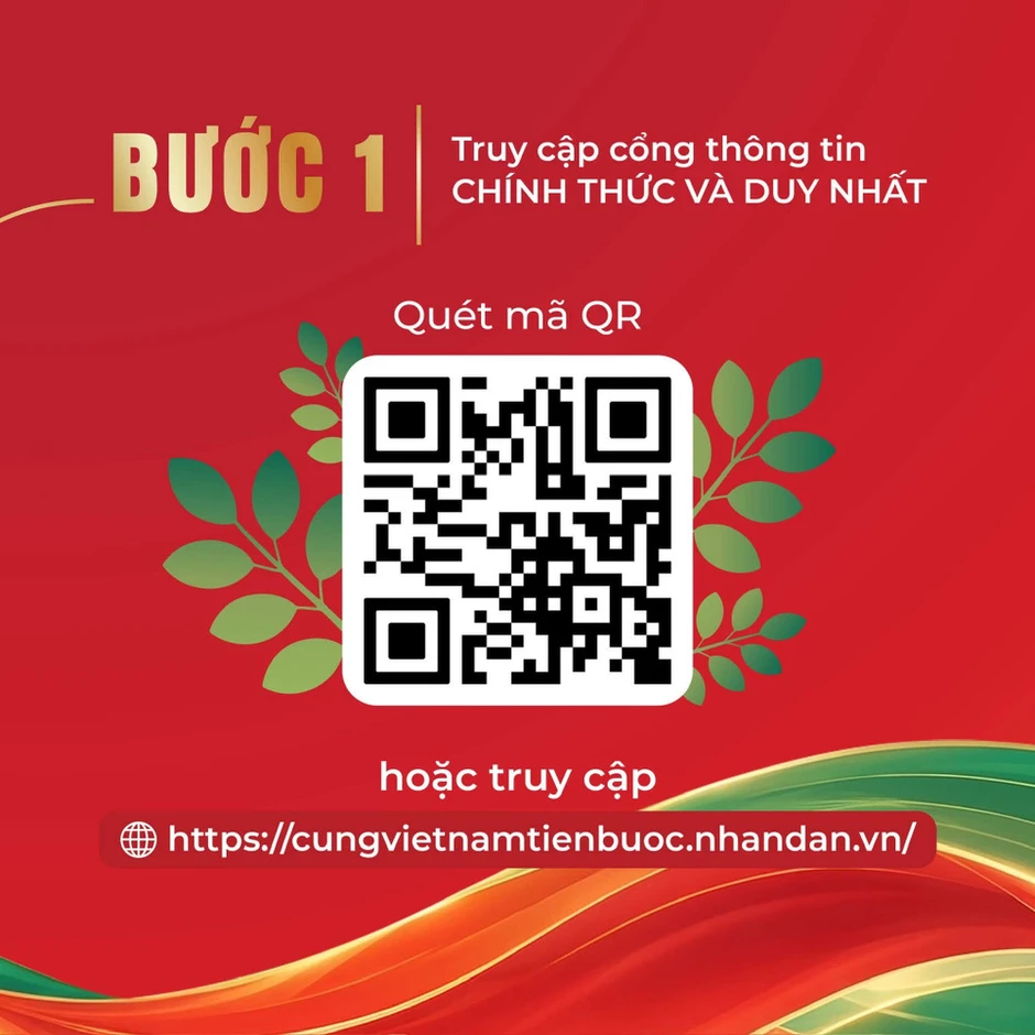 Hướng dẫn đăng ký “Cùng Việt Nam tiến bước 2026” Hướng dẫn đăng ký “Cùng Việt Nam tiến bước 2026”