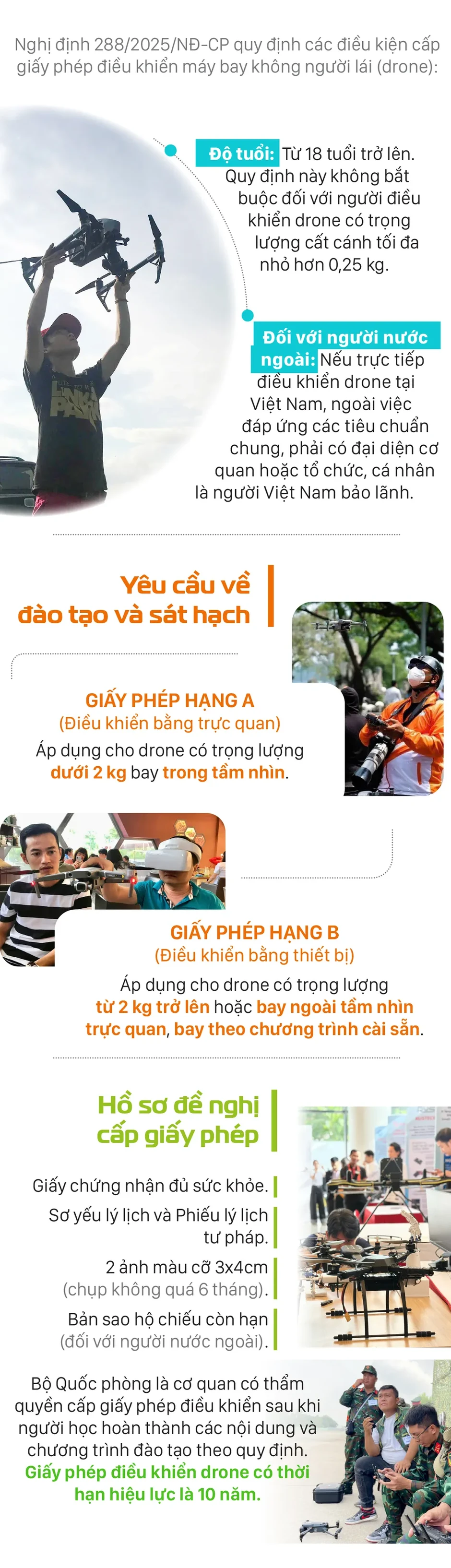 Hướng dẫn đăng ký máy bay không người lái (drone) Hướng dẫn đăng ký máy bay không người lái (drone)