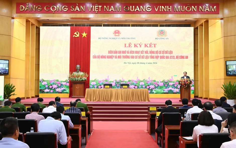 Kết nối 12 cơ sở dữ liệu ngành nông nghiệp và môi trường vào hệ thống quốc gia Kết nối 12 cơ sở dữ liệu ngành nông nghiệp và môi trường vào hệ thống quốc gia