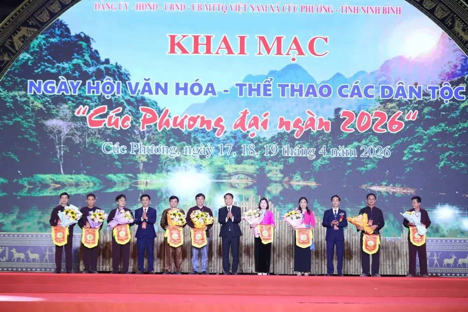 Khai hội Cúc Phương: "Bữa tiệc" văn hóa, thể thao đậm chất đại ngàn Khai hội Cúc Phương: "Bữa tiệc" văn hóa, thể thao đậm chất đại ngàn