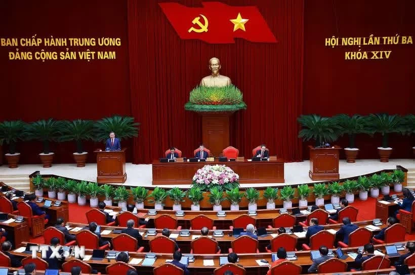 Khai mạc Hội nghị Trung ương 3 khóa XIV Khai mạc Hội nghị Trung ương 3 khóa XIV