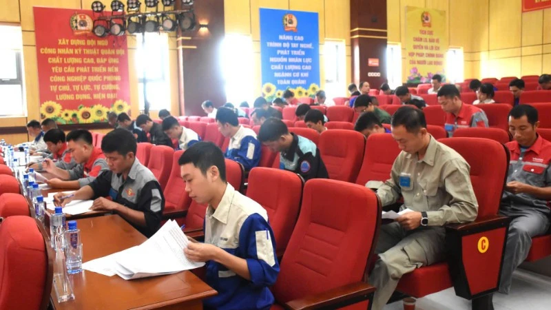 Khai mạc Hội thi thợ giỏi ngành cơ khí toàn quân lần thứ VI năm 2026