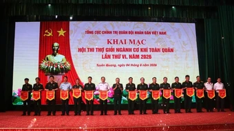 Khai mạc Hội thi thợ giỏi ngành cơ khí toàn quân lần thứ VI năm 2026