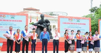 Khai mạc Liên hoan thiếu nhi Việt Nam - Lào - Campuchia năm 2026