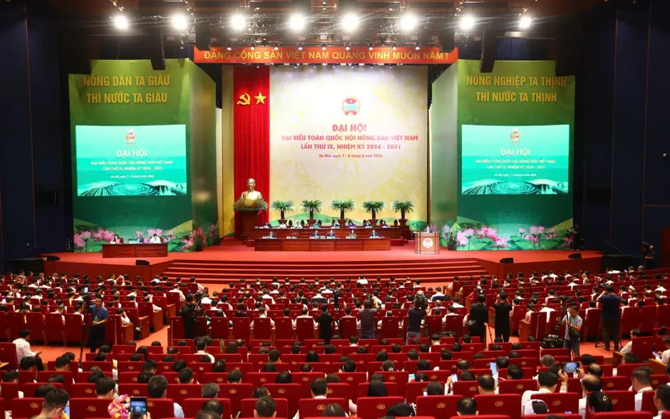 Khai mạc phiên thứ nhất Đại hội đại biểu toàn quốc Hội Nông dân Việt Nam lần thứ IX Khai mạc phiên thứ nhất Đại hội đại biểu toàn quốc Hội Nông dân Việt Nam lần thứ IX