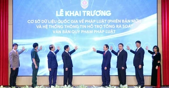 Khai trương Cơ sở dữ liệu quốc gia về pháp luật mới ứng dụng AI