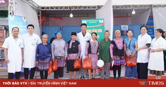 Khám sức khỏe miễn phí cho nhân dân Sơn La trong Ngày hội toàn dân bảo vệ an ninh Tổ quốc