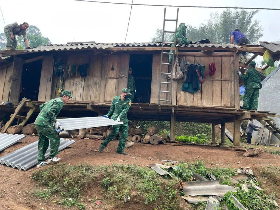 Khẩn trương khắc phục hậu quả mưa đá, gió lốc ở Phiêng Khoài, Sơn La Khẩn trương khắc phục hậu quả mưa đá, gió lốc ở Phiêng Khoài, Sơn La