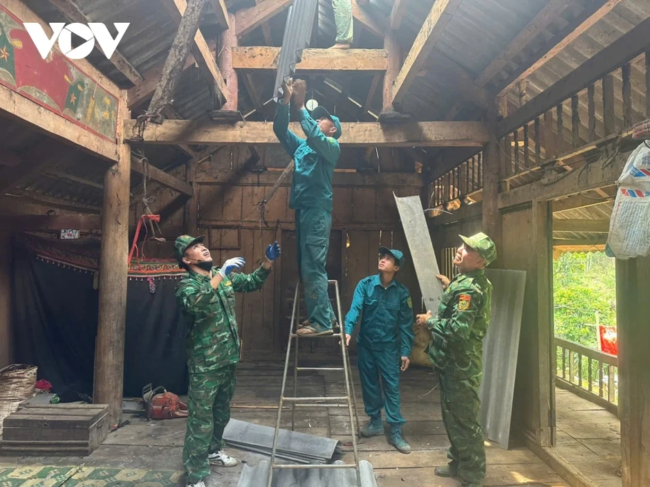 Khẩn trương khắc phục hậu quả mưa đá, gió lốc ở Phiêng Khoài, Sơn La Khẩn trương khắc phục hậu quả mưa đá, gió lốc ở Phiêng Khoài, Sơn La