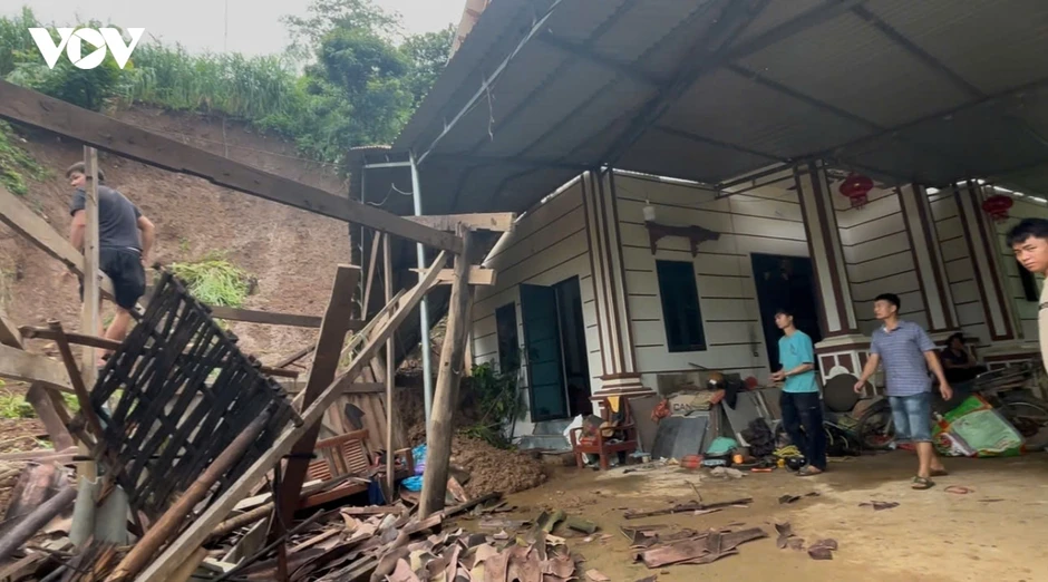 Khẩn trương khắc phục hậu quả mưa lũ lớn ở Muổi Nọi, Sơn La Khẩn trương khắc phục hậu quả mưa lũ lớn ở Muổi Nọi, Sơn La