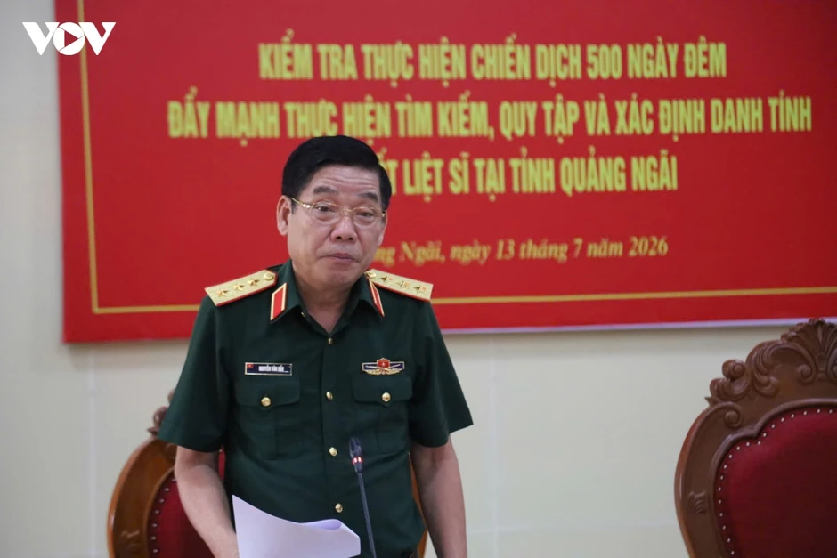 Khẩn trương rà soát, xác minh 6 khu vực nghi có hài cốt liệt sĩ tại Quảng Ngãi Khẩn trương rà soát, xác minh 6 khu vực nghi có hài cốt liệt sĩ tại Quảng Ngãi