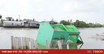 Khẩn trương triển khai giải pháp căn cơ, xử lý triệt để sạt lở tại xã Đầm Dơi (Cà Mau)