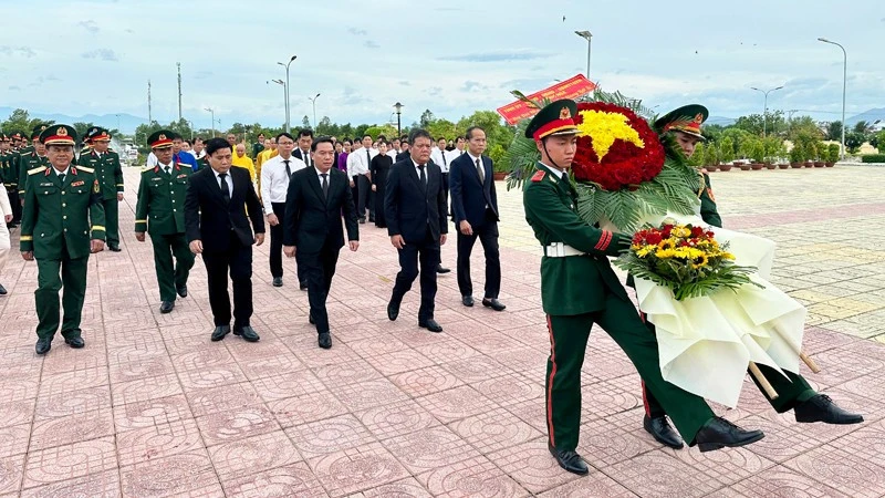 Khánh Hòa tổ chức lễ truy điệu, an táng 8 hài cốt liệt sĩ Khánh Hòa tổ chức lễ truy điệu, an táng 8 hài cốt liệt sĩ