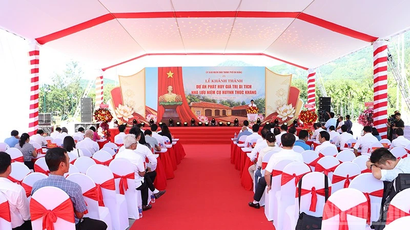 Khánh thành Khu phát huy giá trị di tích Nhà lưu niệm Cụ Huỳnh Thúc Kháng Khánh thành Khu phát huy giá trị di tích Nhà lưu niệm Cụ Huỳnh Thúc Kháng