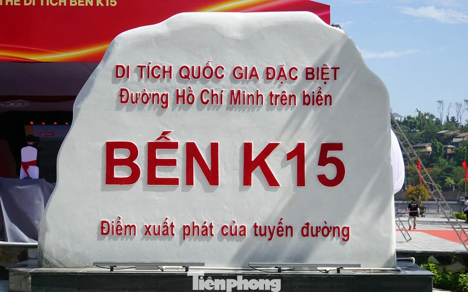 Khánh thành quần thể di tích Bến K15 huyền thoại của Đoàn tàu không số Khánh thành quần thể di tích Bến K15 huyền thoại của Đoàn tàu không số