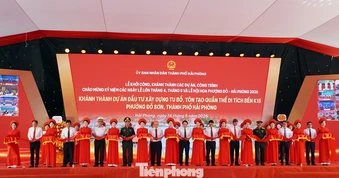 Khánh thành quần thể di tích Bến K15 huyền thoại của Đoàn tàu không số