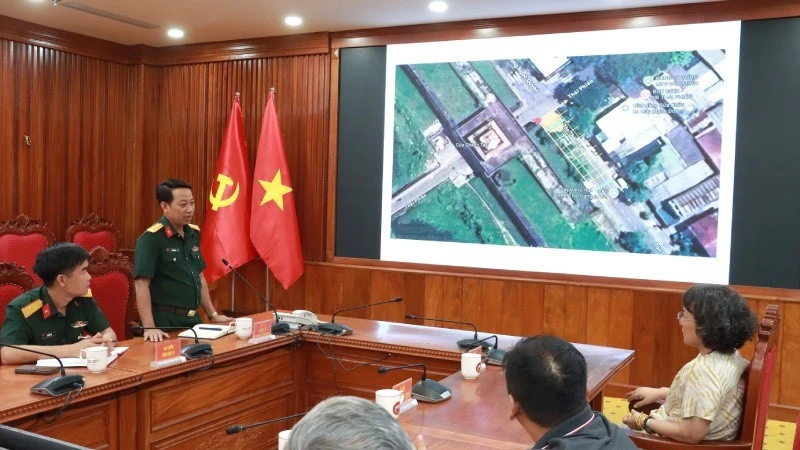 Khảo sát bằng radar xuyên đất phát hiện các vùng nghi ngờ xáo trộn tại hai vị trí ở Huế Khảo sát bằng radar xuyên đất phát hiện các vùng nghi ngờ xáo trộn tại hai vị trí ở Huế