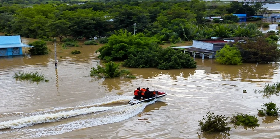 Khen thưởng nhóm 'chiến binh jetski' cứu hàng trăm người trong lũ dữ Khen thưởng nhóm 'chiến binh jetski' cứu hàng trăm người trong lũ dữ