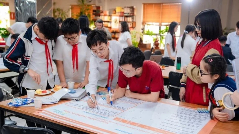 Khi học sinh trở thành “đồng kiến trúc sư” của môi trường số trong trường học Khi học sinh trở thành “đồng kiến trúc sư” của môi trường số trong trường học