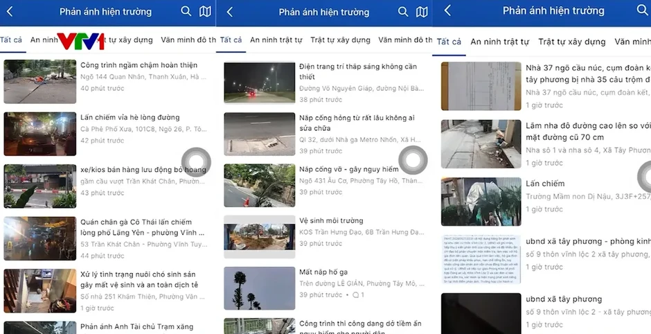 Khoảng 400 bức ảnh phản ánh lấn chiếm vỉa hè, đổ rác không đúng quy định trên iHanoi mỗi ngày