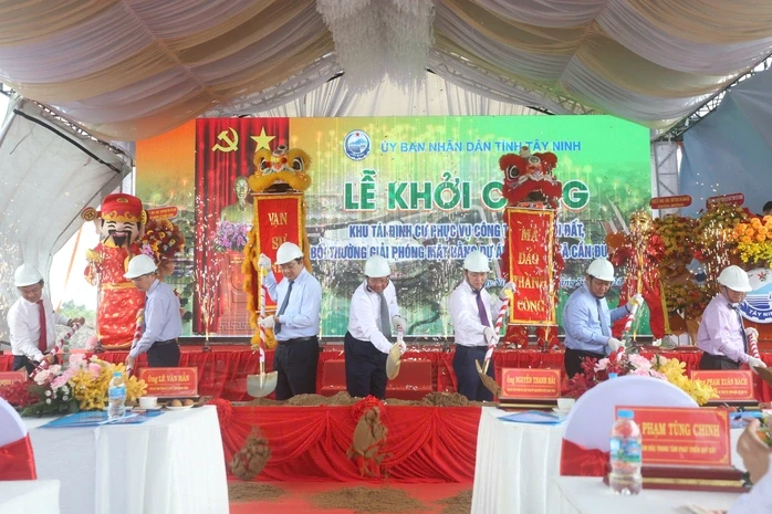 Khởi công khu tái định cư của dự án kết nối TPHCM - Tây Ninh - Đồng Tháp Khởi công khu tái định cư của dự án kết nối TPHCM - Tây Ninh - Đồng Tháp