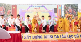 Khởi công xây dựng không gian tâm linh Chùa Da, nơi thờ tự 534 nhà báo liệt sĩ