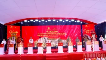 Khởi công xây dựng nhà ở cho lực lượng Công an nhân dân tỉnh Hưng Yên